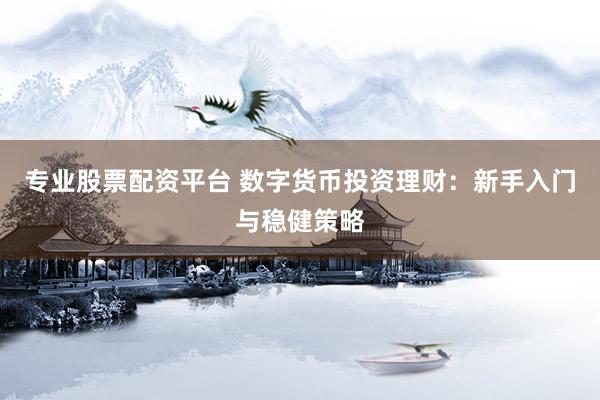 专业股票配资平台 数字货币投资理财：新手入门与稳健策略