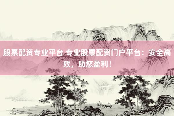股票配资专业平台 专业股票配资门户平台：安全高效，助您盈利！