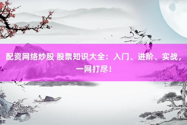 配资网络炒股 股票知识大全：入门、进阶、实战，一网打尽！